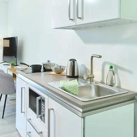 ホテル Livingboxx - Smart Boardinghouse I Karlsruhe - Messegelaende ラインシュテッテン