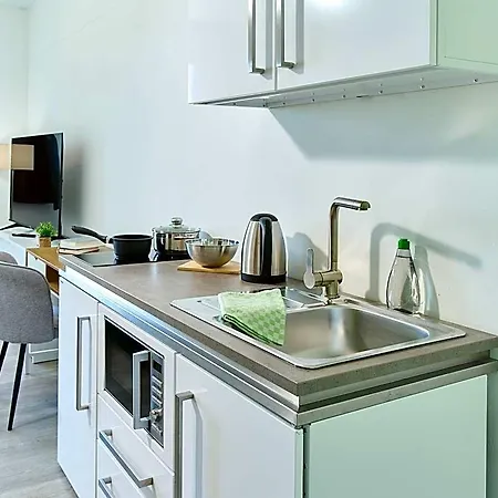 Szálloda Livingboxx - Smart Boardinghouse I Karlsruhe - Messegelaende *
